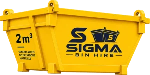 2m³ Skip Bin from Sigma Bin Hire