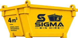 4m³ Skip Bin from Sigma Bin Hire