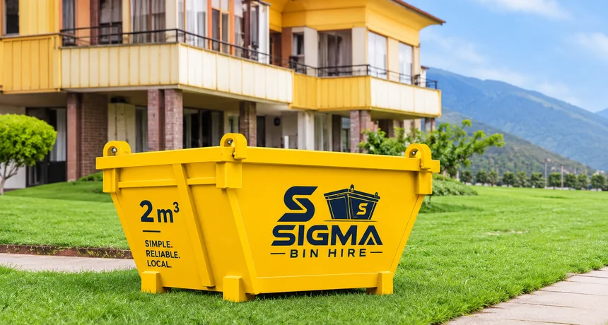 A 2m³ bin makes sense