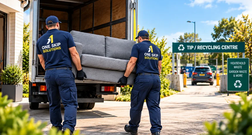 A rubbish removal crew makes sense